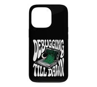 Custodia per iPhone 13 Pro Programmer Debugging Till Dawn Late Night Coding Design