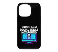 Custodia per iPhone 13 Pro Programmer Introvert Error 404 Social Skills Not Found