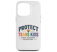Custodia per iPhone 13 Pro Proteggi i bambini trans LGBTQ+ Pride Equality Support Design
