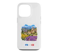 Custodia per iPhone 13 Pro Provenza Francia Campi di lavanda Vacanze di viaggio