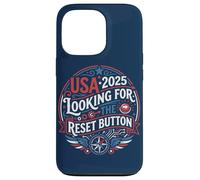 Custodia per iPhone 13 Pro Pulsante di reset USA 2025 Design American Patriot
