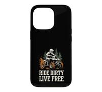 Custodia per iPhone 13 Pro Quad Racing ATV Rider quattro Wheeler Off Road Dirt Track
