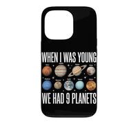 Custodia per iPhone 13 Pro Quando ero giovane avevamo 9 pianeti Astronomia del sistema solare