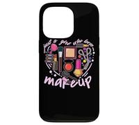 Custodia per iPhone 13 Pro Ragazza MUA Make Up Addict Bellezza per ciglia Trucco