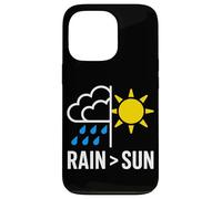 Custodia per iPhone 13 Pro Rain Over Sun Amante Pioggia Accogliente