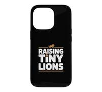 Custodia per iPhone 13 Pro Raising Tiny Lions