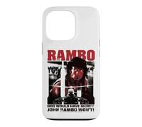Custodia per iPhone 13 Pro Rambo III Dio avrebbe misericordia Stallone Film
