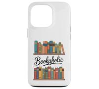 Custodia per iPhone 13 Pro Reading as a Bookaholic per gli amanti dei libri