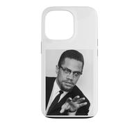 Custodia per iPhone 13 Pro Relatore attivista per i diritti umani Malcolm X nel Regno Unito 1965