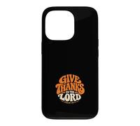 Custodia per iPhone 13 Pro Rendete grazie al Signore Salmo 107:1 Retro Christian