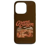 Custodia per iPhone 13 Pro Retro Grand Canyon National Park Vintage Style 80s
