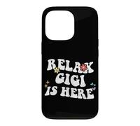 Custodia per iPhone 13 Pro Retro Groovy Relax GIGI Is Here Funny Mother's Day Nome