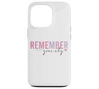 Custodia per iPhone 13 Pro Ricorda la tua mentalità positiva motivazionale