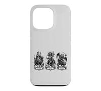 Custodia per iPhone 13 Pro Righelli demoniaci in Dark Fantasy