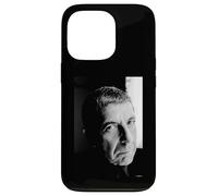 Custodia per iPhone 13 Pro Ritratto di Leonard Cohen di Hallelujah Cantautore di AJ Barratt