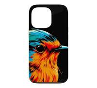 Custodia per iPhone 13 Pro Robin Stile minimalista e vivace Compleanno