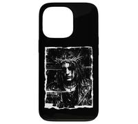Custodia per iPhone 13 Pro Rocker gotico messia corona di spine