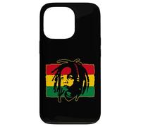 Custodia per iPhone 13 Pro Roots Reggae Baby Rasta Bandiera Rastafari Leone di Juda