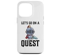 Custodia per iPhone 13 Pro RPG Gamer Andiamo su un giocatore Quest Knight Warrior