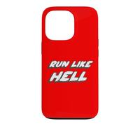 Custodia per iPhone 13 Pro Run Like Hell | Musica anni '70 anni '80 anni '70