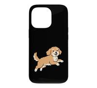 Custodia per iPhone 13 Pro Running Cavapoo Dog Breed Mom Pet Lovers Owner