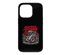 Custodia per iPhone 13 Pro Sacro Cobra Serpente Tempio Heavymetal Viper