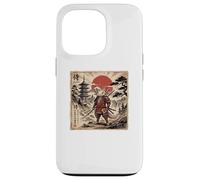 Custodia per iPhone 13 Pro Samurai Axolotl Japanese Vintage Funny Gifts Graphic Art