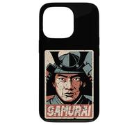 Custodia per iPhone 13 Pro Samurai giapponese Ukiyo-e Anime Retro Giappone Bushido Souvenir