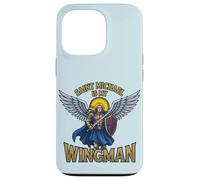 Custodia per iPhone 13 Pro San Michele Arcangelo è il mio Wingman Catholic Art St