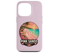 Custodia per iPhone 13 Pro Sands Bahamas Spiaggia Tropicale Tramonto Design