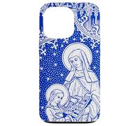 Custodia per iPhone 13 Pro Santa Anna Maria Patrona dei Bambini Madri Cattolica