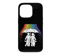 Custodia per iPhone 13 Pro Save Space - Ombrello protettivo arcobaleno, motivo: patrioti