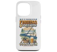 Custodia per iPhone 13 Pro Se coinvolge la pesca e il bere, contami nel pescatore