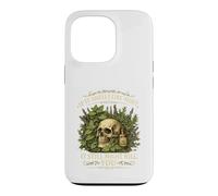 Custodia per iPhone 13 Pro Se ha l'odore di menta | Erba del teschio velenoso retrò vintage
