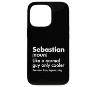 Custodia per iPhone 13 Pro Sebastian come un ragazzo normale solo più cool leggenda King First