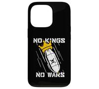 Custodia per iPhone 13 Pro Segno di protesta No Kings No Wars