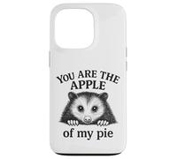 Custodia per iPhone 13 Pro Sei la mela della mia torta Funny Possum Humor