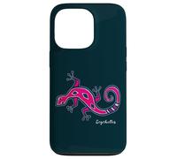 Custodia per iPhone 13 Pro Seychelles Geco Souvenir Bungalow Praslin La Digue Regalo
