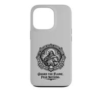 Custodia per iPhone 13 Pro Shax. Guardia la fiamma. Non temere nulla