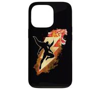 Custodia per iPhone 13 Pro Shazam! Movie Tiger Bolt
