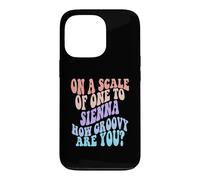 Custodia per iPhone 13 Pro SIENNA Personalized Name Cute Retro Girls Groovy Birthday