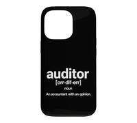 Custodia per iPhone 13 Pro Sindaco sarcastico dicendo contabile con opinione