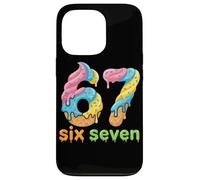 Custodia per iPhone 13 Pro Six Seven 67 Number Ice Cream Drip Meme 6 7 Kids boys Girls