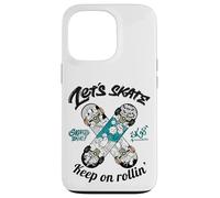 Custodia per iPhone 13 Pro Skateboarding with Graffiti Style, Skateboard Graphic Design