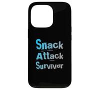 Custodia per iPhone 13 Pro Snack Attack Survivor alimentato da snack Questo è il mio spuntino