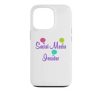 Custodia per iPhone 13 Pro Social Media Insider Playful Tech & Marketing Tipografia