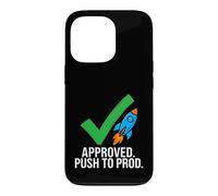 Custodia per iPhone 13 Pro Software Developer Coding Approved Push To Prod
