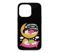 Custodia per iPhone 13 Pro Sognando il loro futuro Design per bambini che dormono