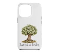 Custodia per iPhone 13 Pro Soldi e albero radicati nella progettazione finanziaria dei profitti