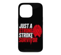 Custodia per iPhone 13 Pro Solo un forte colpo sopravvissuto Red Brain Attacco ischemico